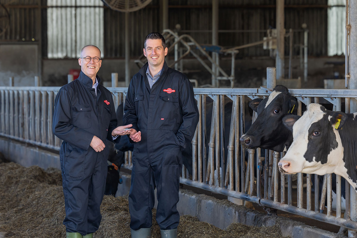CowManager's Gerard Griffioen und Koen van Meurs.
